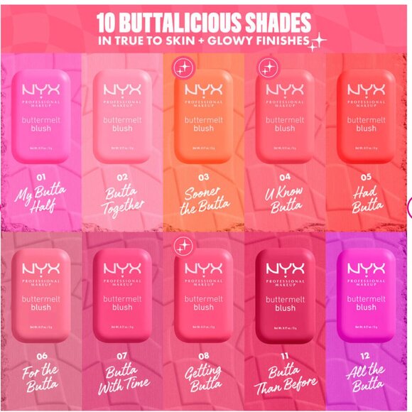 NYX | Buttermelt Blush | All The Butta - Picture 4 of 4